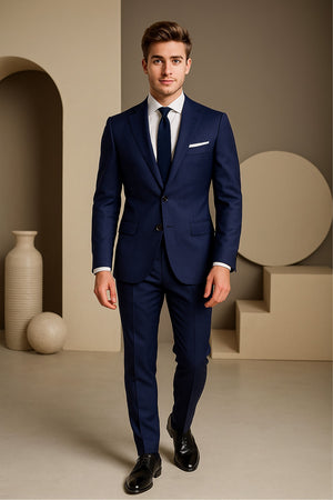 Custom Royal Blue Suit for Men