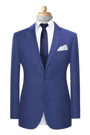 Custom-Tailored Blue Suit Admiral for Men – Classic Elegance