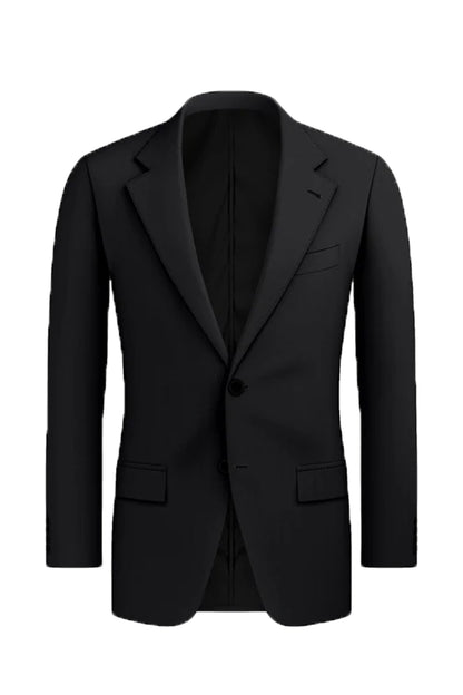 Timeless Elegance of the Black Herringbone Suit VBC